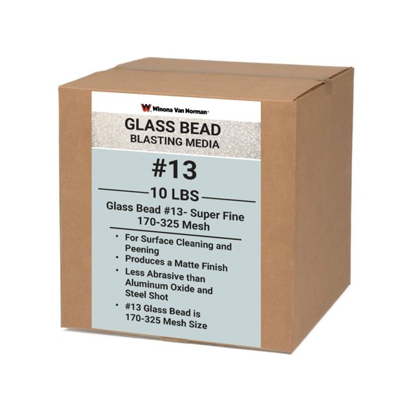 Perlas de vidrio Winona Van Norman #13 4,5 kg 170‑325 malla