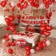 thumbnail image 4 of Set de globos y pancarta de corazones MAJUSTA para aniversario, 4 of 8