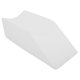 thumbnail image 1 of Cojín de espuma para piernas, soporte de cuña para aliviar el dolor de rodilla, almohada lavable (blanco), 1 of 8