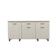 thumbnail image 2 of Mueble Base De Cocina 3 Puertas 2 Cajones Fm-003C Café Claro, 2 of 11