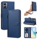 thumbnail image 1 of Funda con Billetera para [Motorola Moto G14 4G] con Bolsillo Zipper y Tarjetero Azul, 1 of 6
