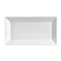 Plato Yanco Ml-212 Rectangular 30X20Cm De Porcelana Súper Blanco