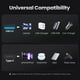 thumbnail image 3 of Adaptador M/h Usb-a 3.0 / In Usb-c 3.1 Aluminio Silver Us276, 3 of 3