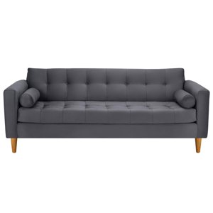 Bodevir - Sofa Retro 3Cg Felpa 04 Gris