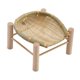 thumbnail image 3 of Bandeja De Cesta Tejida De Bambú, Bandeja De Almacenamiento Redonda Para Verduras, Mueble De Desayuno, Madera De 16cm, 3 of 5
