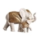 thumbnail image 1 of Estatuilla De Arte De Colección De Estatua De Elefante De Resina Para Decoración De Mesa De Gabinete Madre E Hijo, 1 of 3