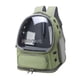 thumbnail image 1 of Mochila Transportín Para Gatos Y Perros Pequeños Portátil Transparente Para Senderismo Verde, 1 of 5
