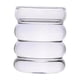 thumbnail image 2 of Vasos De Cóctel De Cristal Acanalados De Los Vidrios 350ml De La Leche De La Taza Para La Bebida Del Agua De La Leche, 2 of 5