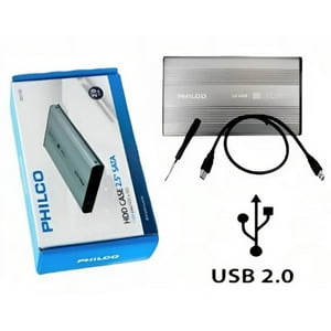 Philco - Cofre Para Disco Duro Sata 2.5"" Usb 2.0