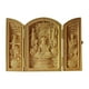 thumbnail image 2 of Estatua De Buda Sentado Para Escritorio, Tallada A Mano, Ligera, Para Decoración Del Hogar, 2 of 3