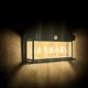 thumbnail image 4 of 6 Farol Solar Aplique Pared 3 Ampolletas Led Sensor L Cálido, 4 of 6