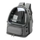 thumbnail image 4 of Mochila Transportín Para Gatos Y Perros Pequeños Portátil Transparente Para Senderismo Gris, 4 of 5