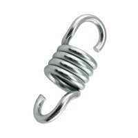 Magideal - Columpio De Porche Con Resorte, Elegante, Resistente, Resistente, Portátil, Práctico, Para Exteriores. Sin Mosquetones