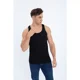 thumbnail image 3 of Camiseta Hombre Elasticada Sin Manga Acanalada Algodón 7610, 3 of 4
