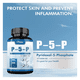 thumbnail image 2 of Pslalae Suplemento Piridoxal Fosfato P5p Vitamina B6 100mg 120 caps, 2 of 6