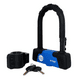 thumbnail image 3 of Candado U Lock K1500 15X185Mm Azul/Negro Llave Mapa Bt, 3 of 4