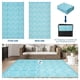 thumbnail image 5 of Alfombra GAOMON 244 cm x 305 cm Impermeable Reversible para Patio, 5 of 9