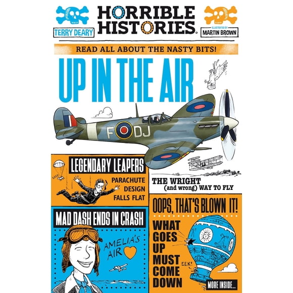 Libro Scholastic Up in the Air (Horrible Histories)