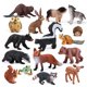 thumbnail image 1 of Figuras de juguete UANDME Forest Animals Babies 16 piezas para niños, 1 of 7