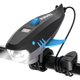 thumbnail image 1 of Bocina y faro de bicicleta FUNWICT Electric, 400 lm, recargable, azul, 1 of 7