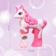 thumbnail image 4 of Pistola de burbujas Haktoys Unicorn, paquete de 2 unidades con pilas y recarga, 4 of 7