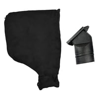 Magideal - Bolsa De Cubierta Antipolvo Para Sierras Ingleteadoras Con Soporte De Alambre, Bolsa De Recolección De Polvo Bolsa Antipolvo Para Sierras Ingletadoras Con Conector