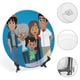 thumbnail image 4 of El mundo de Nina Plato decorativo de porcelana fina (bone china), plato decorativo de cerámica para hogar, oficina, soporte de pared, platos decorativos para dormitorio - 6 pulgadas (15 cm), 4 of 6