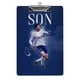 thumbnail image 1 of Son Heung-min Portapapeles de acrílico A4, tamaño carta estándar, carpeta con clip 12.5" x 8.5" para estudiantes, profesores y oficina, 1 of 6