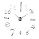 thumbnail image 3 of Reloj De Pared DIY 3D Moderno Espejo Superficie Pegatina Hogar Oficina Decoración, 3 of 5