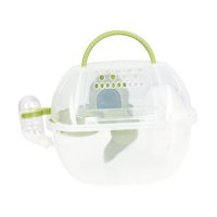 Ioensy - Estuche De Transporte Para Hámster, Jaula Para Mascotas, Jaula Para Hámster Enano, Jaula Para Ardillas Al Aire Libre, Color Verde