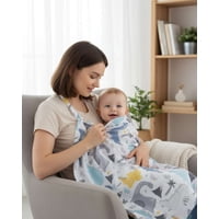 Mylhogar - Manta De Lactancia Bebé Niños Multiusos