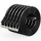 thumbnail image 1 of Cable Ethernet CableGeeker Cat6 plano de 1,5 m, paquete de 6, negro, 1 of 9