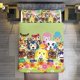 thumbnail image 2 of Animal Crossing Comforter Set 3 Pieces Quilt Cover Set Soft Bedding Sets for All Seasons, 2 of 5