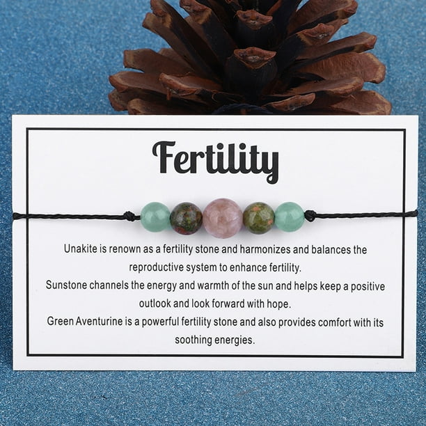 Seven Chakra Stone Bracelet - Yoga Meditation Anxiety Relief Jewelry Gift with Smooth Round Shape Beads