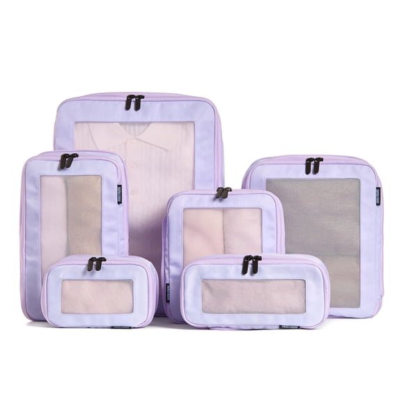 Cubos de Empaque con Compresión Aerotrunk Paquete de 6 Morado