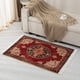 thumbnail image 1 of Alfombra Plush Textura Suave Estampada Con Flecos Medida 80x120cm, 1 of 3