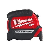 Cinta Métrica Milwaukee 48-22-0325, Hoja Compacta De Acero De 7,6 M