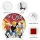 thumbnail image 3 of Jonny Quest Plato decorativo de porcelana fina (bone china), plato decorativo de cerámica para hogar, oficina, soporte de pared, platos decorativos para dormitorio - 6 pulgadas (15 cm), 3 of 6