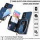 thumbnail image 4 of Funda Tipo Cartera con Correa Cruzada para Xaiomi 12T Pro Protección Contra Golpes Azul, 4 of 5