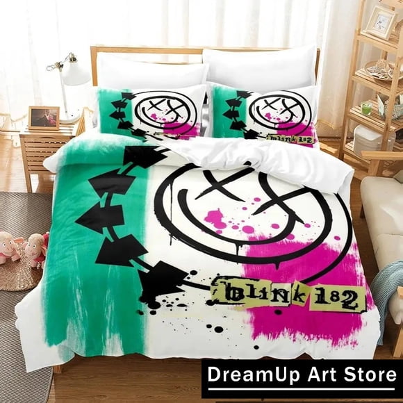 Blink- Bedding Set Cute Quilt Cover Bed Cover With Pillowcase Boys Adult Home Textile