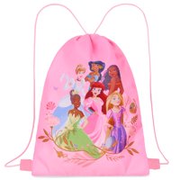 Bolsa Con Cordón Disney Kids 28 X 36 Cm Pink Princess