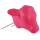 thumbnail image 1 of Muñeco para Practicar Lazo en Cabeza de Ternero Rattler de Plástico Pesado Rosa, 1 of 2