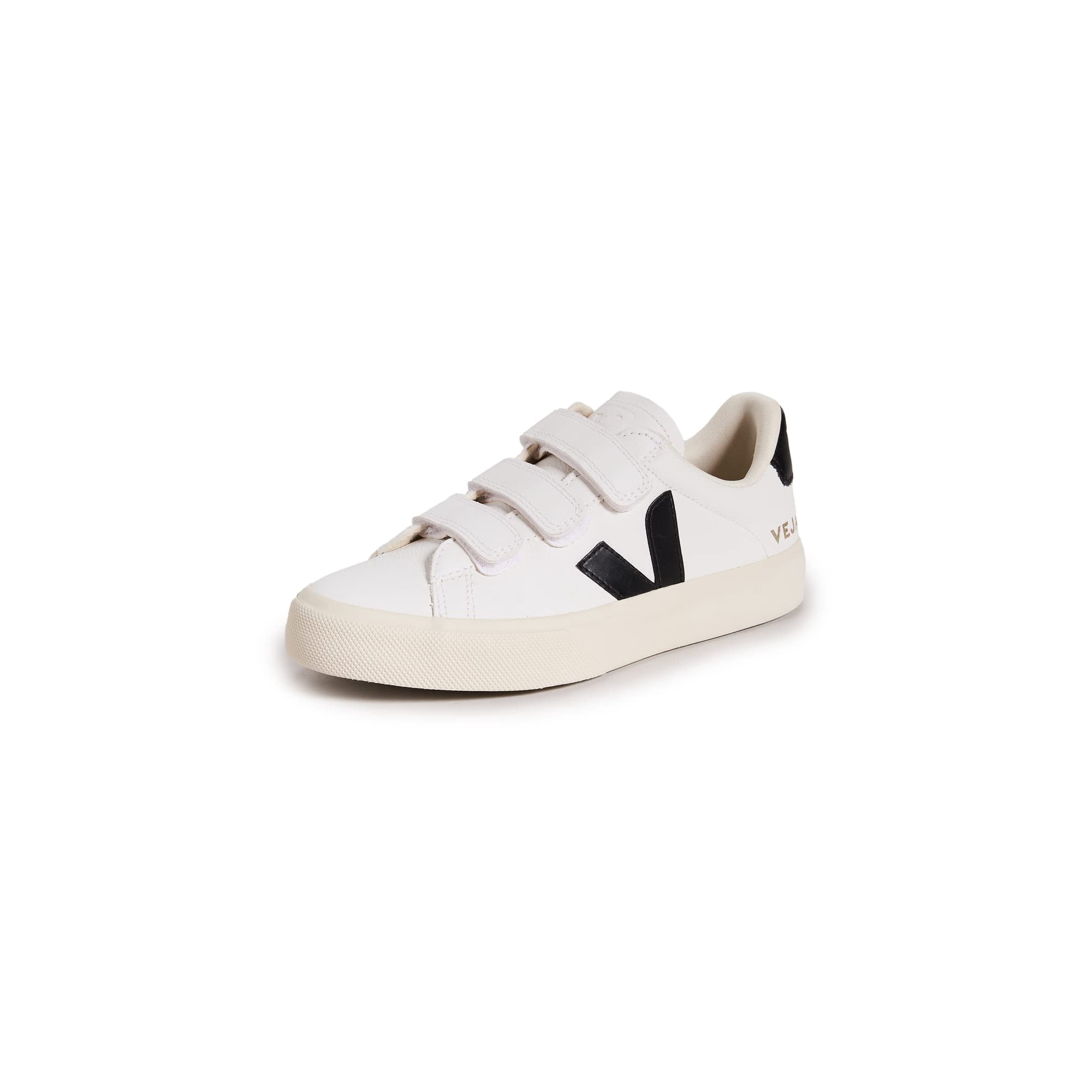 Zapatillas Veja Recife Logo Para Mujer Extra Blanco/negro