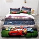 thumbnail image 1 of Cartoon 3d Cars Bedding Set Lightning McQueen Cars Quilt Duvet Cover Pillowcase Bed Set, 1 of 3