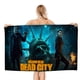 thumbnail image 1 of The Walking Dead Toalla de playa de secado rápido con diseño temático, regalo para mujeres y niñas, ideal para cumpleaños, fans, amantes de la música, uso en la playa o al aire libre, 78 × 180 cm, 1 of 6