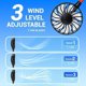 thumbnail image 3 of JUANANIUG Ventilador portátil recargable para cuello, manos libres, plegable, 3 of 3