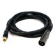 thumbnail image 1 of Cable Monoprice XLR macho a RCA macho, 1,8 m, 16 AWG Premier Series, 1 of 4