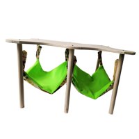 Magideal - Hamaca Para Cobayas, Hamaca Colgante, Cama Para Esconder Mascotas Pequeñas, Accesorios Para Hámster, Hamaca, Nido, Túnel Escondite Para Animales Peque 40Cmx30Cmx24Cm