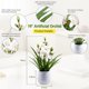 thumbnail image 2 of Planta Artificial BTHM DSGN Orquídea Cymbidium 48 cm - Blanca, 2 of 7