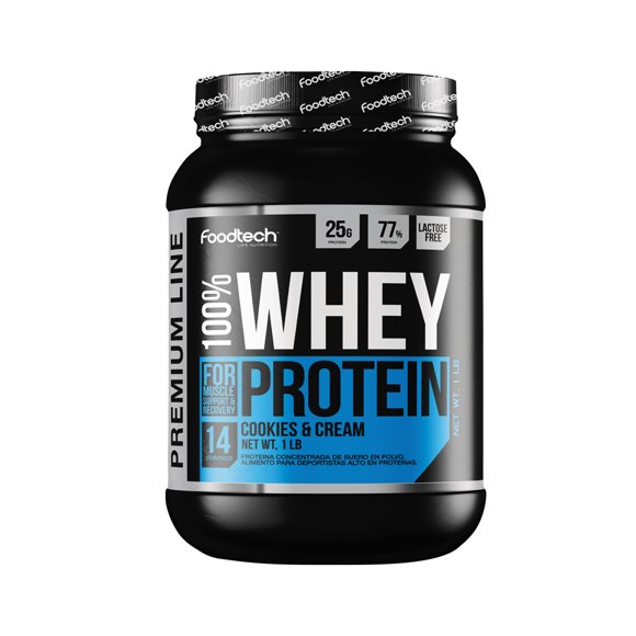 100% Whey Protein Premium Line 1lbs - Foodtech